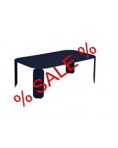 Fermob BEBOP | Niedriger Tisch 120 x 70 - H.42-Abyssblau