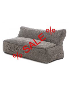 Roolf Dotty Bank Love Seat grau