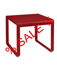 Fermob BELLEVIE | Halbhoher Tisch 74x80cm-67 Mohnrot SG