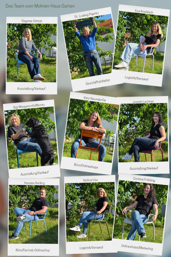 Das Team vom Mohren-Haus Garten